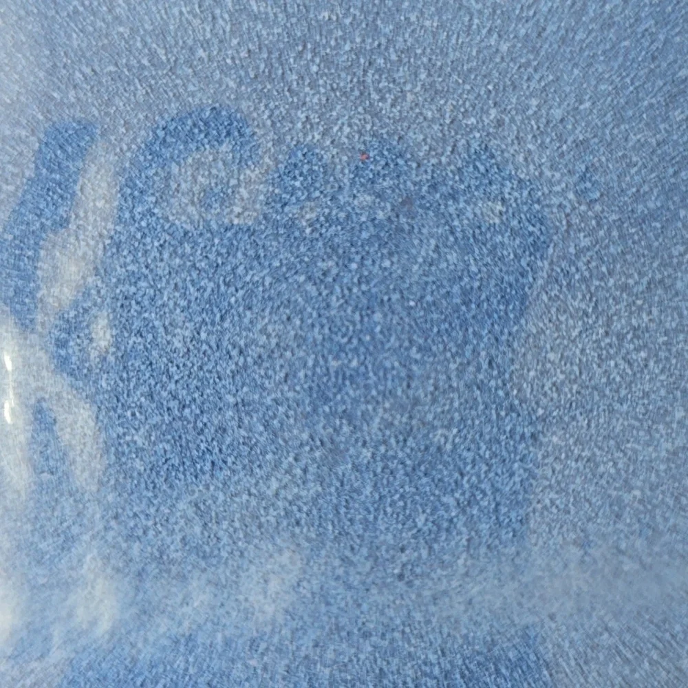 Barnes & Noble handstitched blue